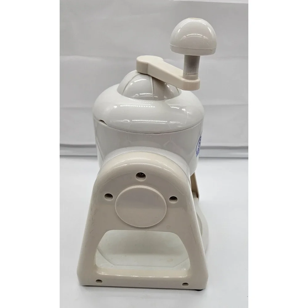 White Ice Grinder - Manual Snow Cone Maker